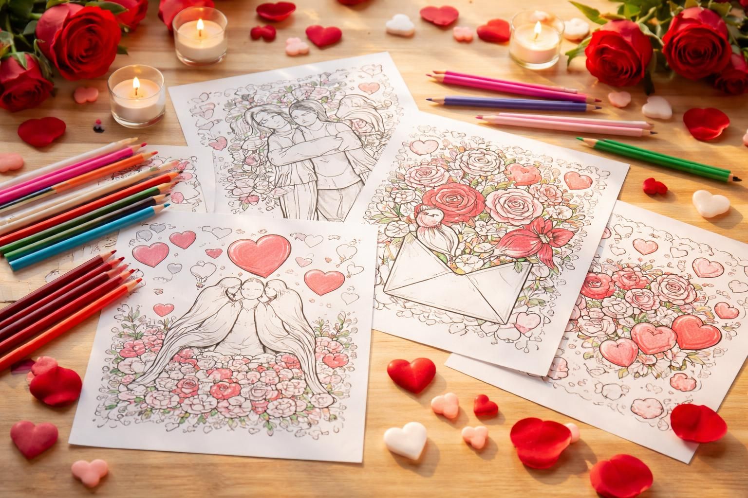 découvrez 10 astuces pour rendre le coloriage de la saint-valentin encore plus joyeux et créatif. idéal pour partager des moments chaleureux et amusants en famille ou entre amis.