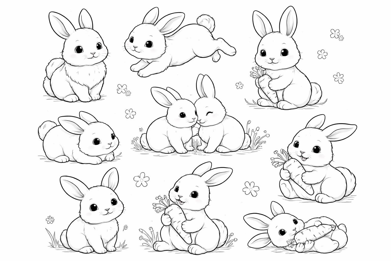 découvrez notre sélection de coloriages de lapins à imprimer gratuitement, avec des modèles variés adaptés à tous les âges et tous les goûts pour des moments créatifs en famille.