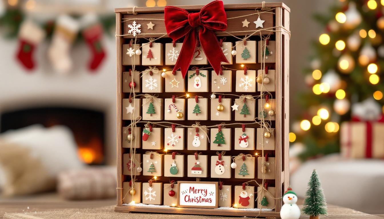 découvrez des idées créatives et originales pour concevoir un calendrier de l'avent unique, parfait pour surprendre et ravir vos proches pendant les fêtes.