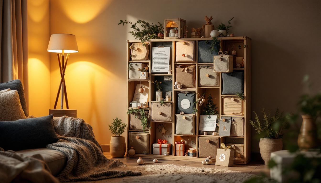 découvrez nos conseils pour créer un calendrier de l'avent original et surprenez vos proches avec des idées uniques et personnalisées.