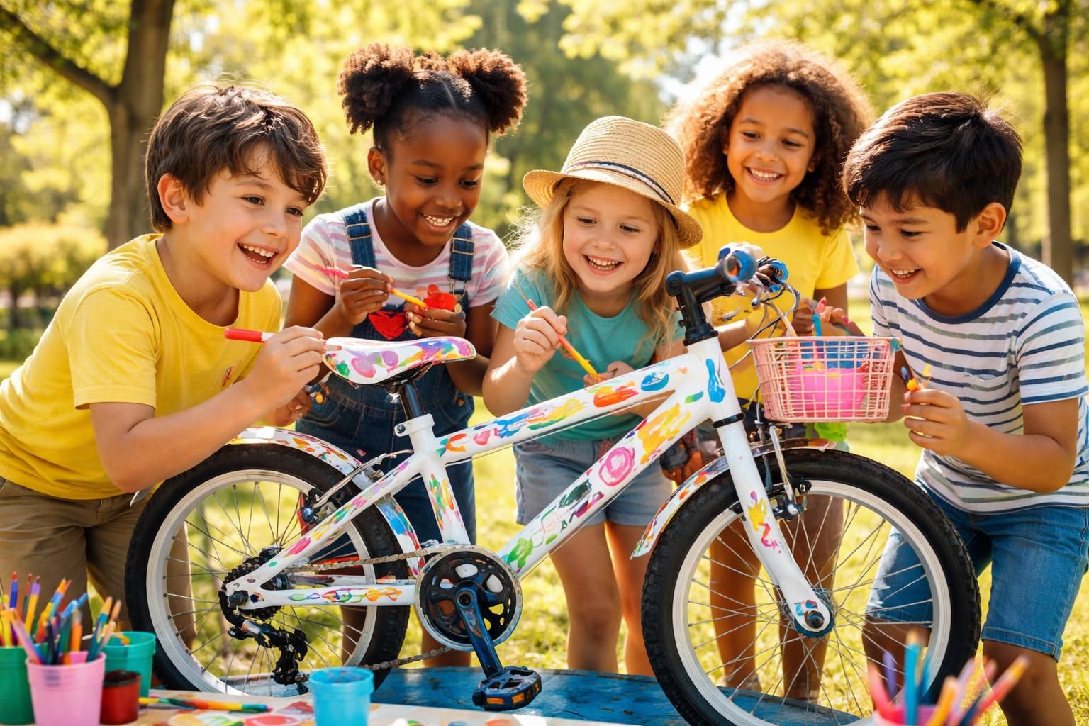 explorez comment le coloriage du vélo peut stimuler la créativité et le développement des enfants tout en s'amusant.