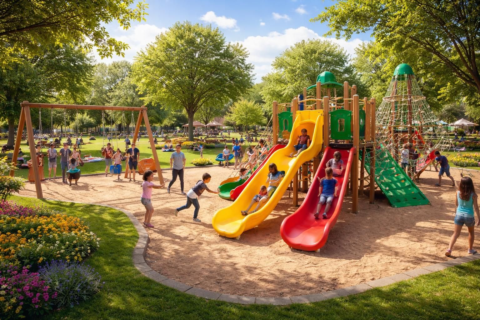 découvrez des activités amusantes et ludiques à pratiquer dans les parcs de jeux extérieurs près de chez vous pour petits et grands.