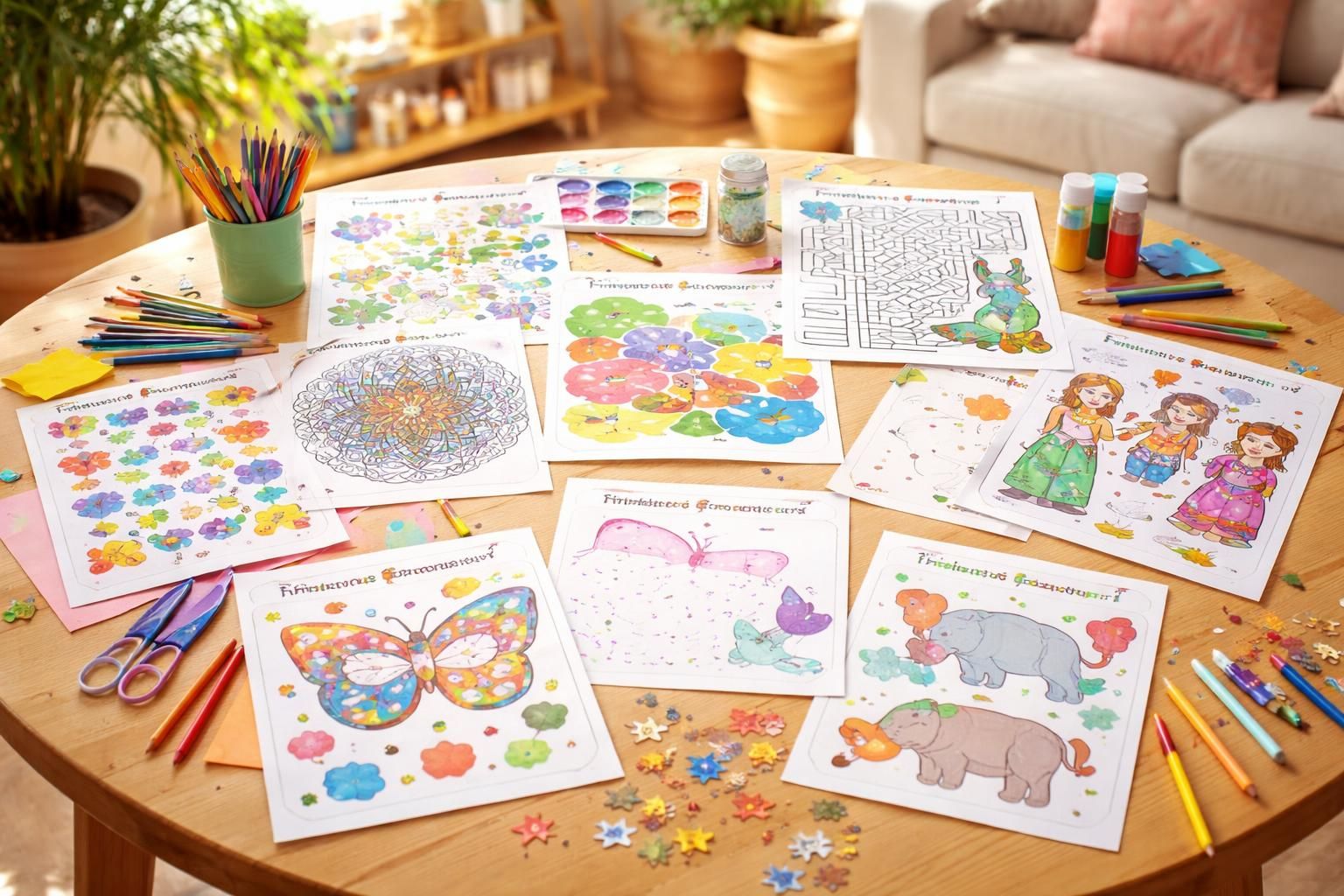 découvrez 10 idées créatives de dessins à imprimer pour occuper vos enfants de manière ludique et originale. parfait pour stimuler leur imagination et leur créativité !