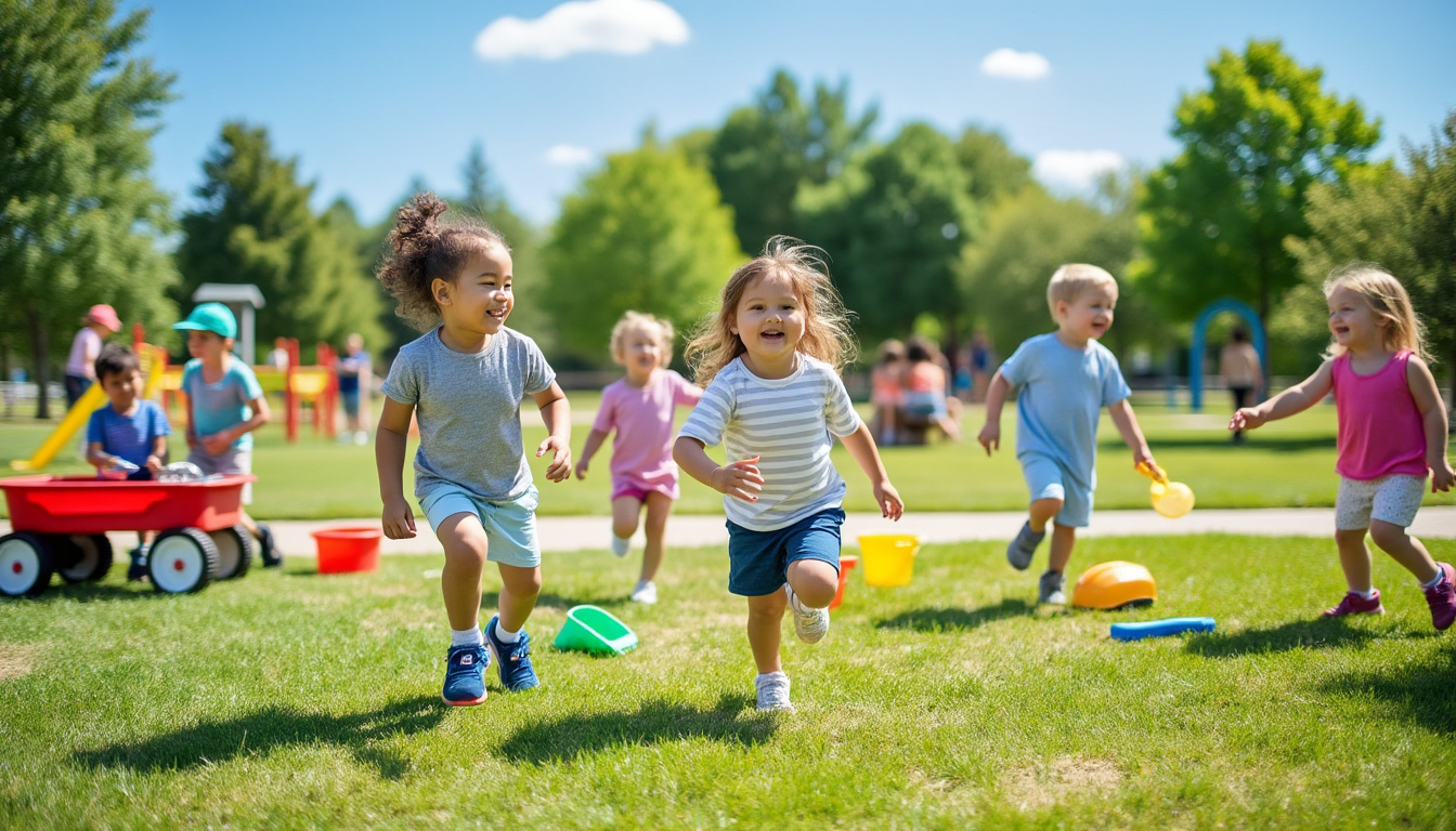 découvrez comment les jeux d'extérieur pour les enfants de 3 à 6 ans favorisent la socialisation, le développement des compétences relationnelles et l'épanouissement des plus jeunes grâce à des activités ludiques et animées.