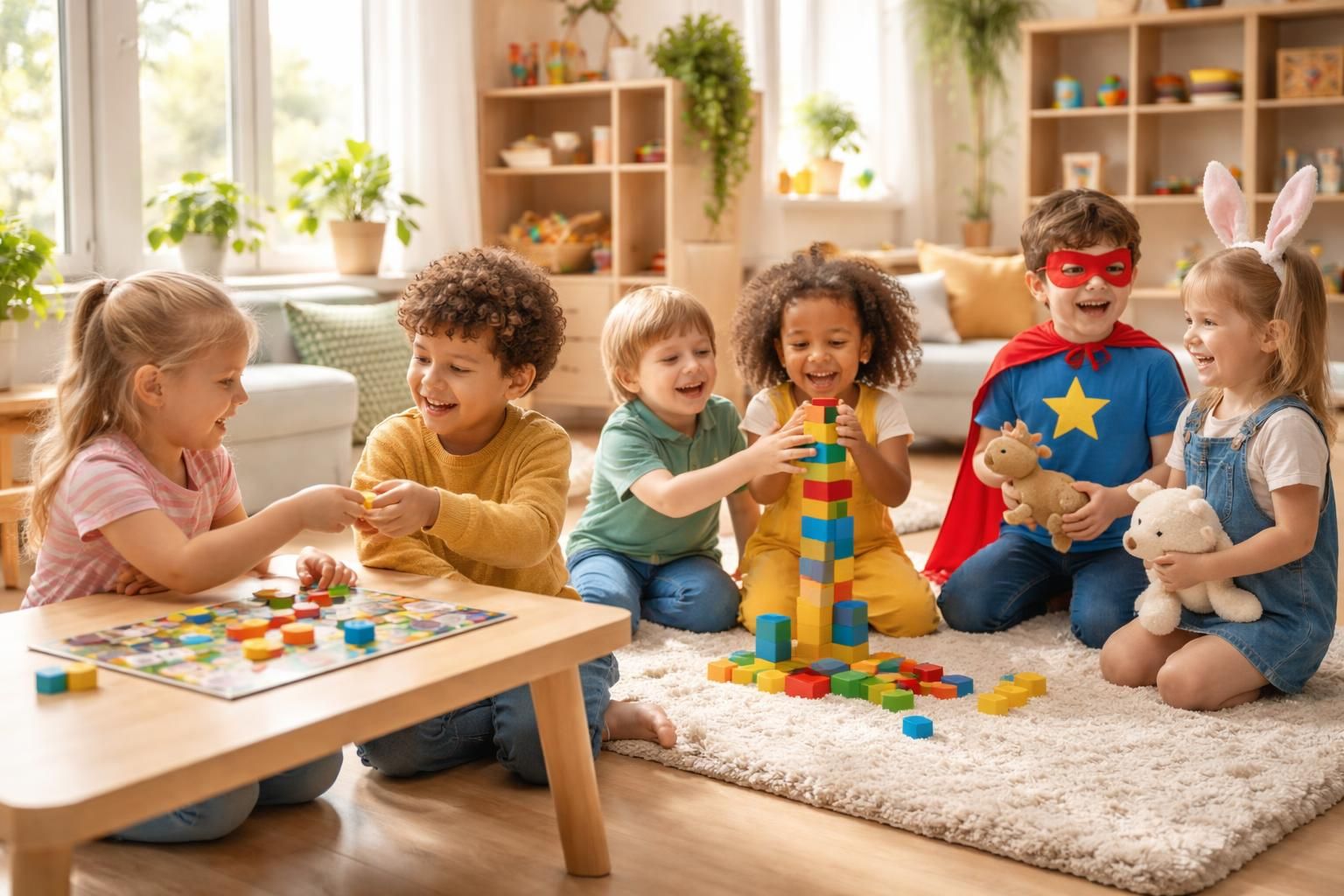 découvrez des jeux d'intérieur spécialement conçus pour les enfants, favorisant le développement de leurs compétences sociales tout en s'amusant en sécurité à la maison.