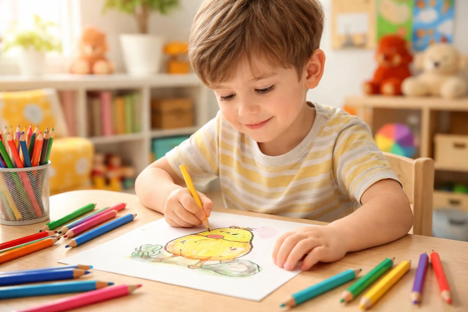 découvrez pourquoi le coloriage d'un poussin est une activité idéale pour les enfants, favorisant leur créativité, leur motricité fine et leur éveil à la nature.