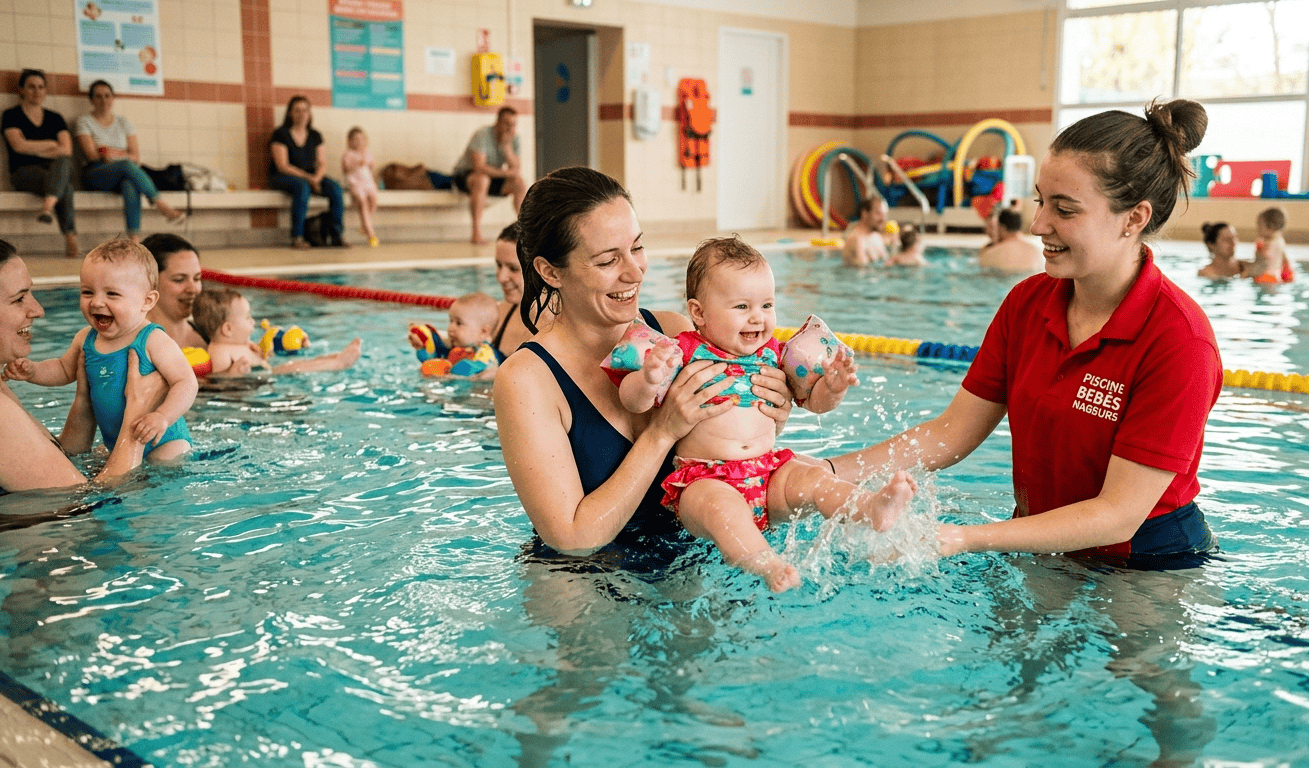 bébés nageurs à Lyon